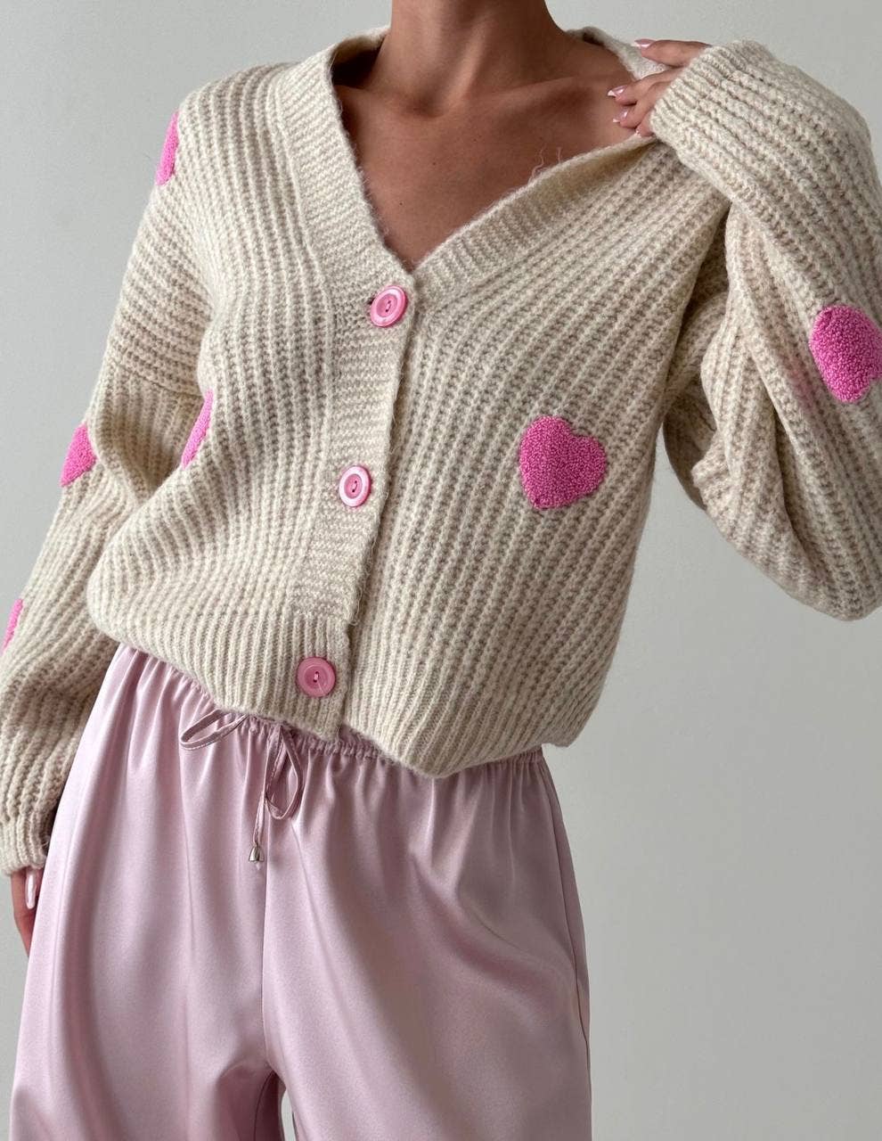 Heart Cardigan