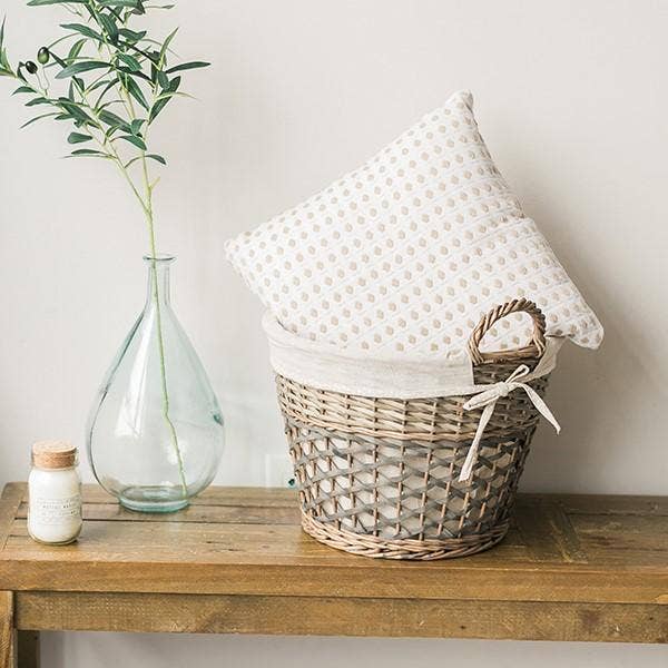Cream Cushion Cover (18" x 18")