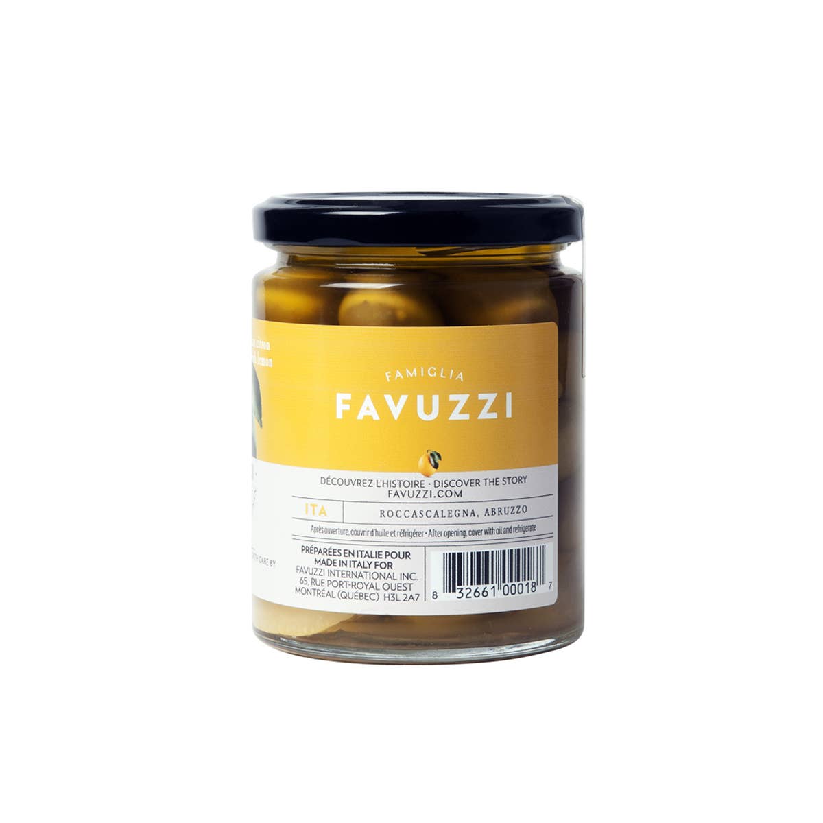 Bella Di Cerignola Olives With Lemon