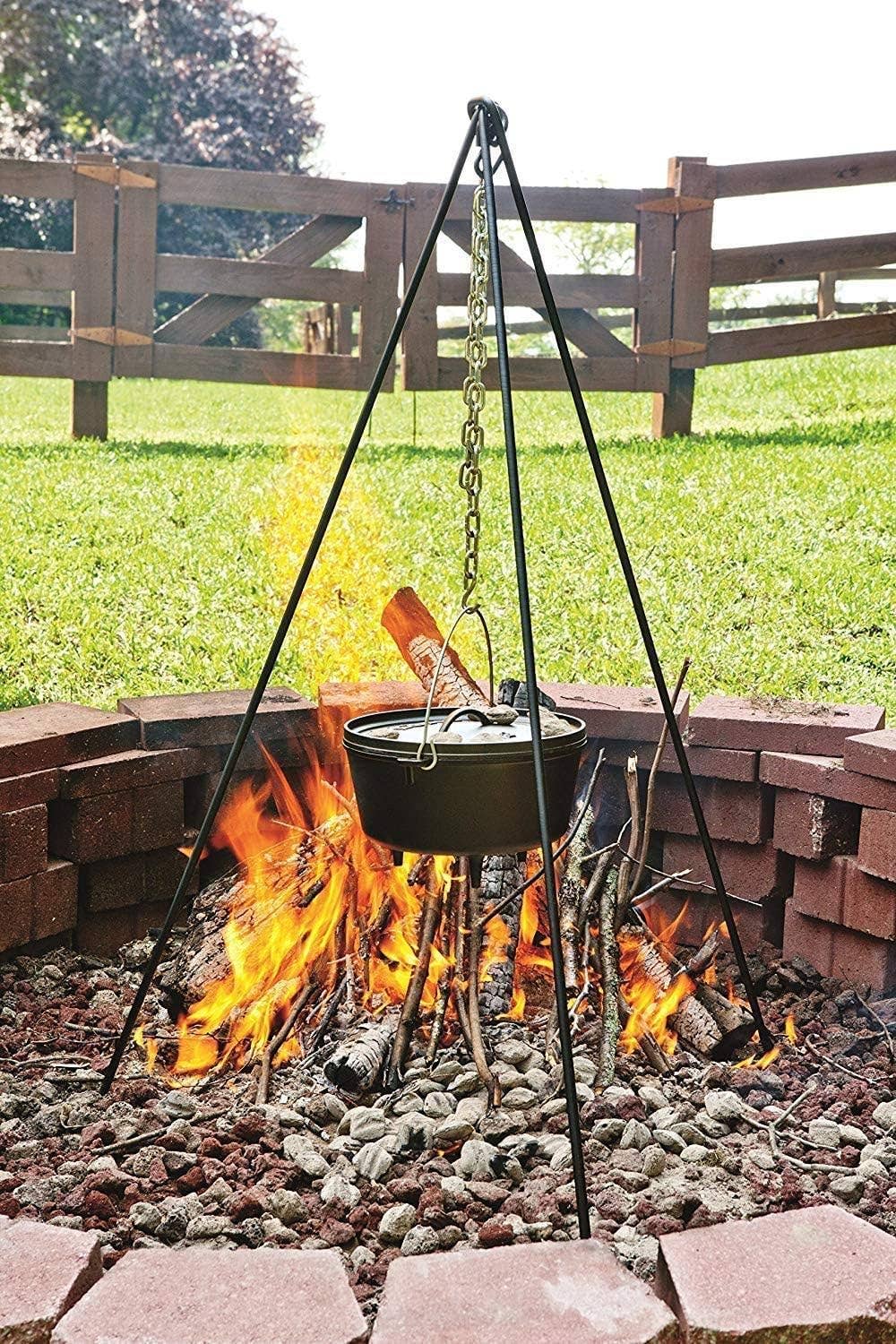 Steel Cooking Tripod