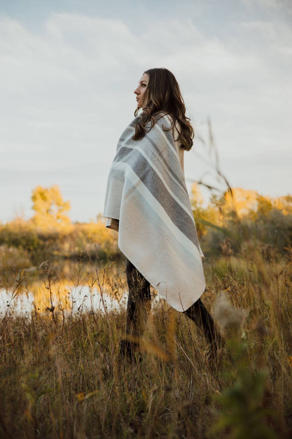 Perfection Alpaca Wool Throw Blanket