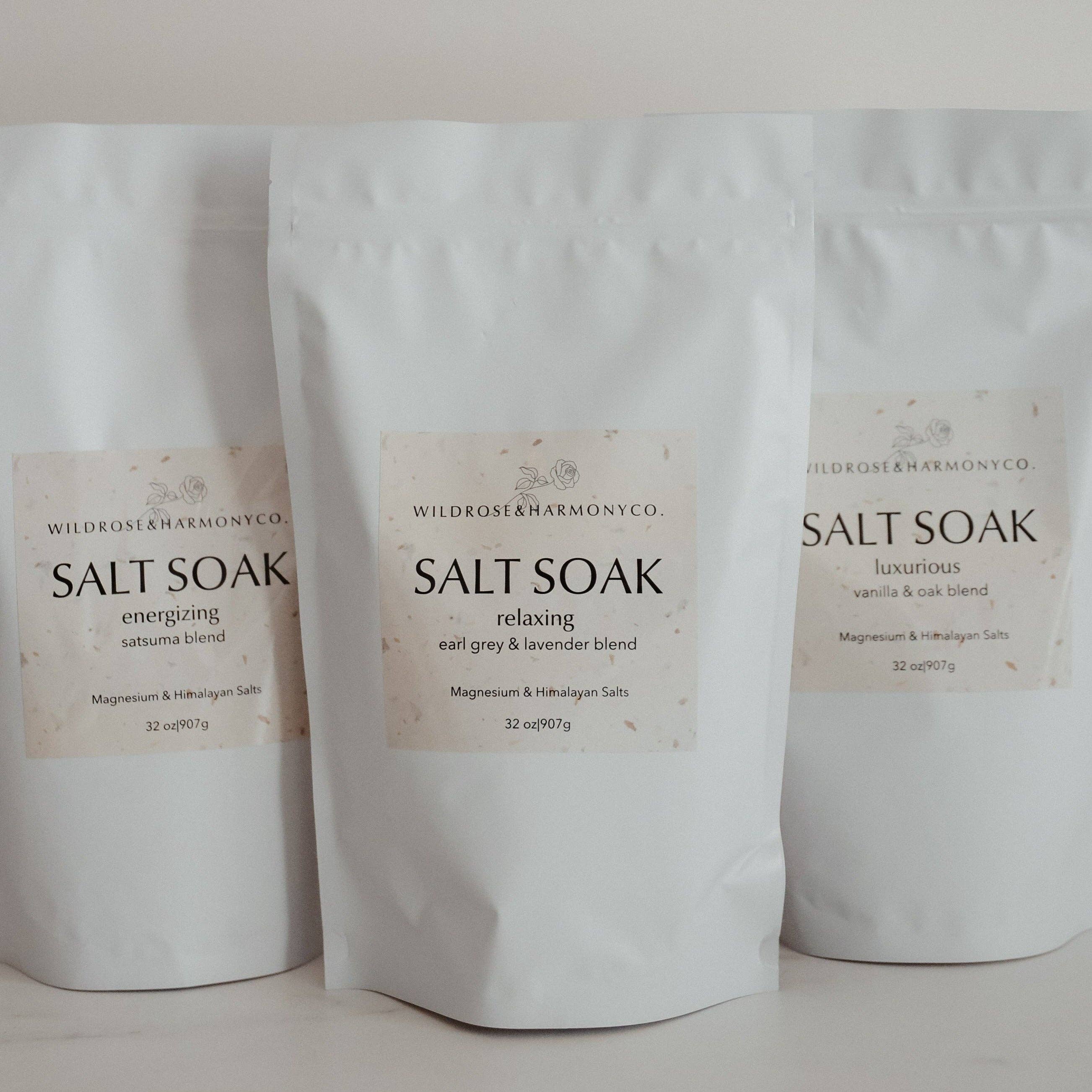 Earl Grey & Lavender Salt Soak