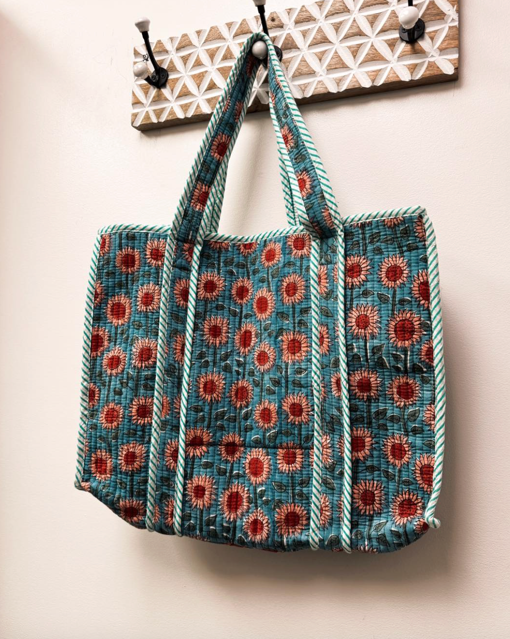 Quilted Cotton Assorted Tote Bags