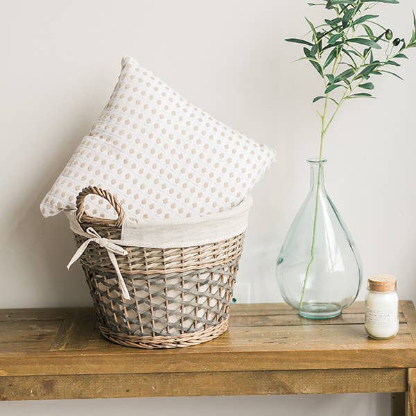 Cream Cushion Cover (18" x 18")