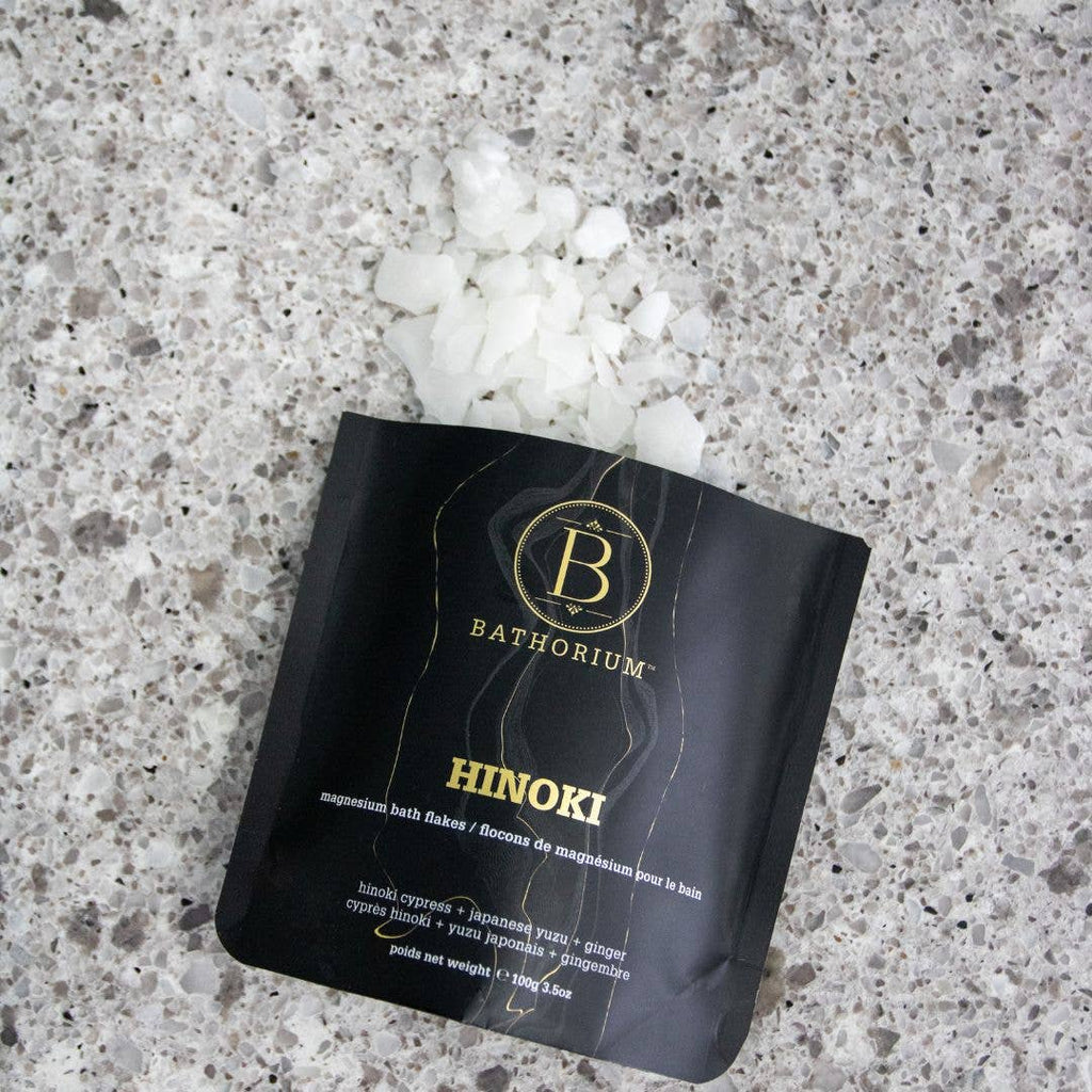 Hinoki Magnesium Flake Soak Single Bath Soak