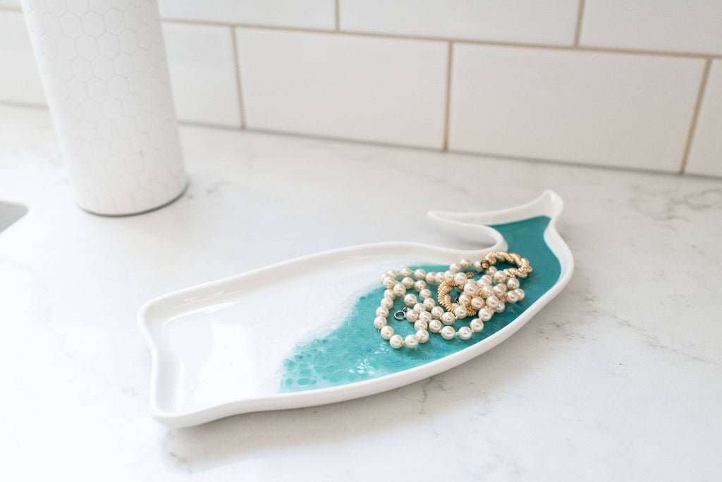 Resin Whale Tray