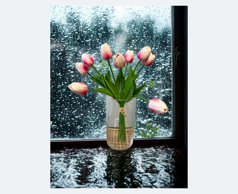 Real Touch Tulip - Pink