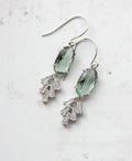 Art Deco Earrings | Sea Green