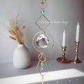PHOEBE Celestial Suncatcher + Aventurine Beadwork
