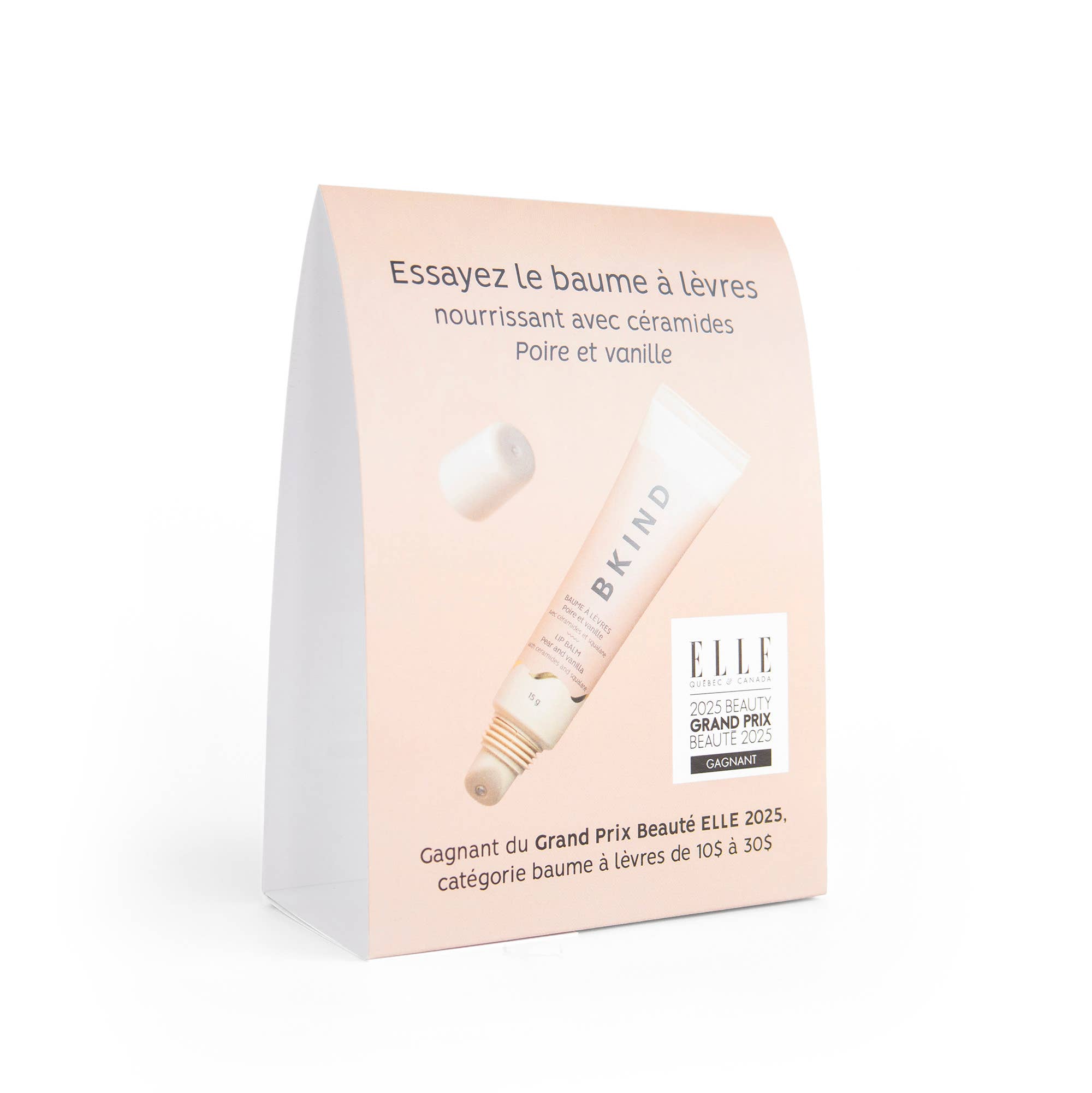 Easel Card - ELLE 2025 Beauty Grand Prix (English)