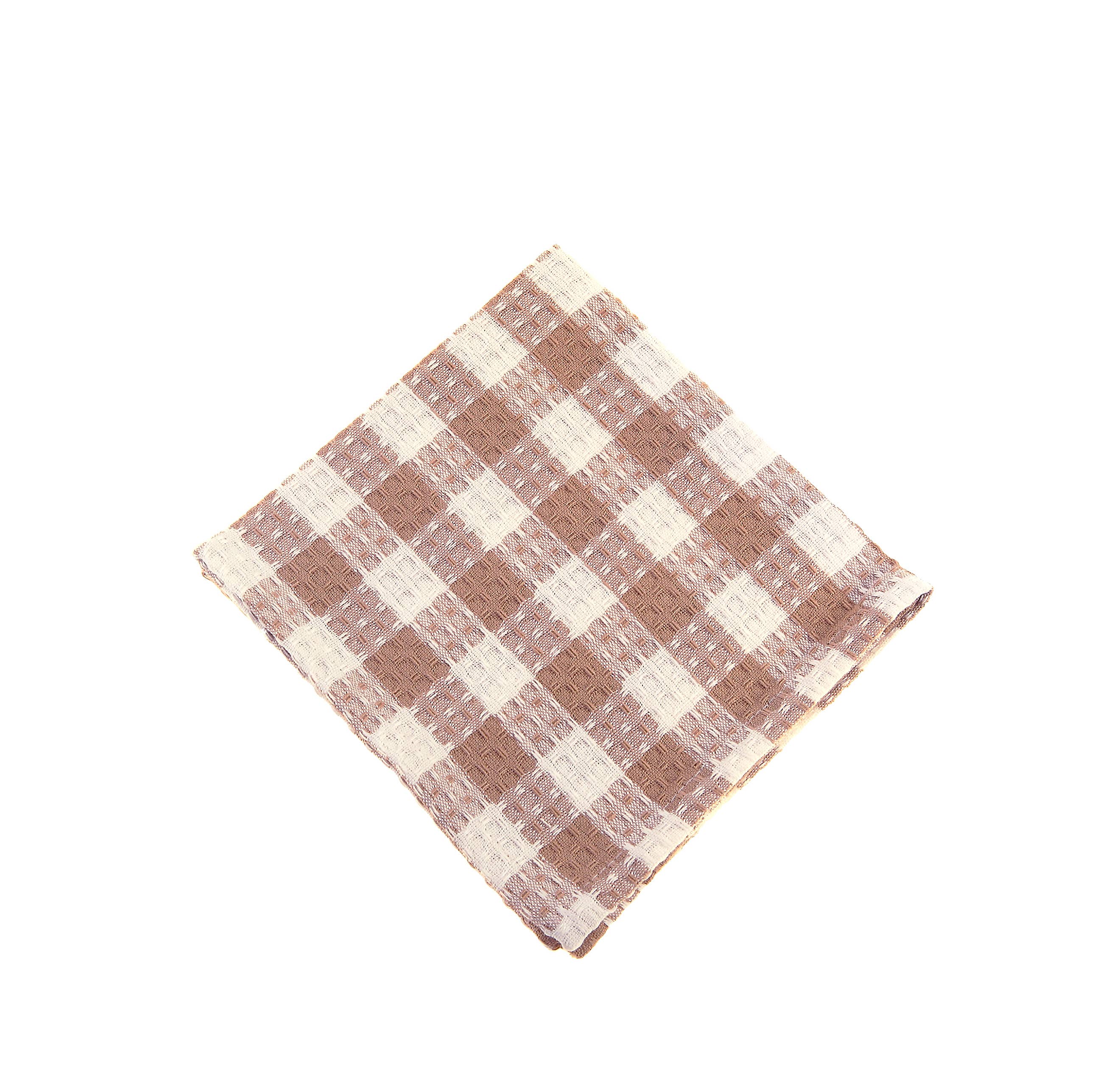 Dish Cloth - Buffalo Beige Check