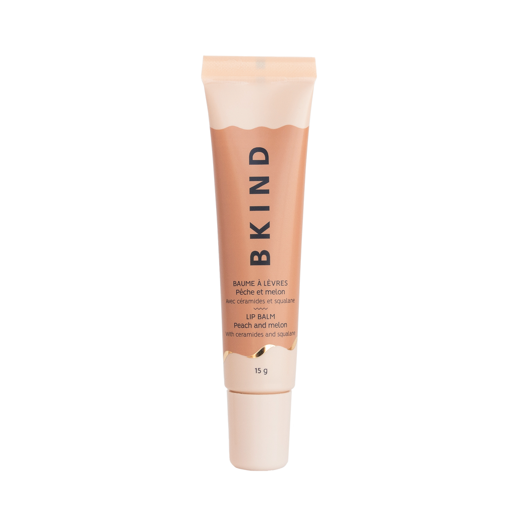 BKIND Nourishing ceramide lip balm | Peach and melon