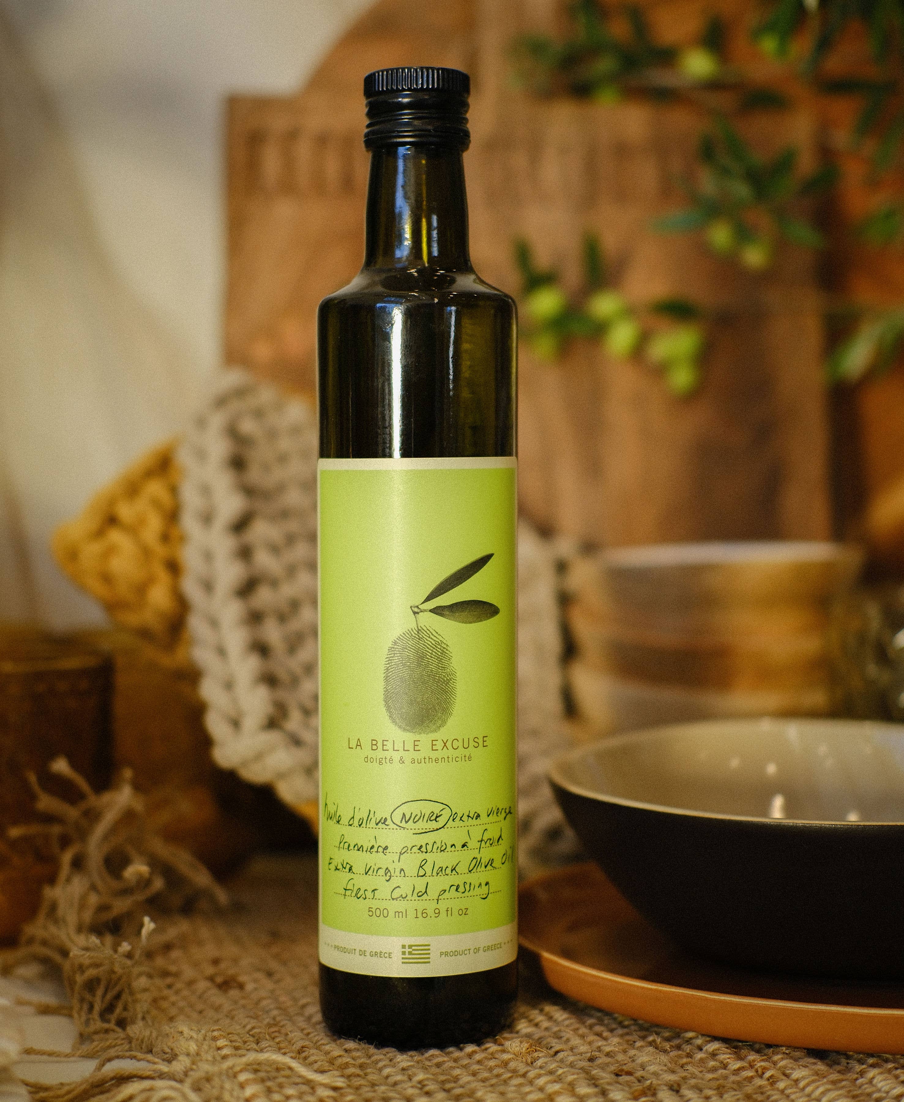 Extra Virgin Black Olive Oil 500ml