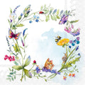 Lunch Napkin 20pk - Spring Wreath