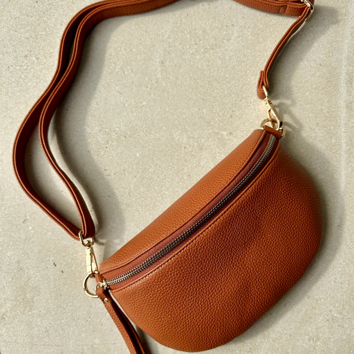 Crossbody Bag | Rust Brown