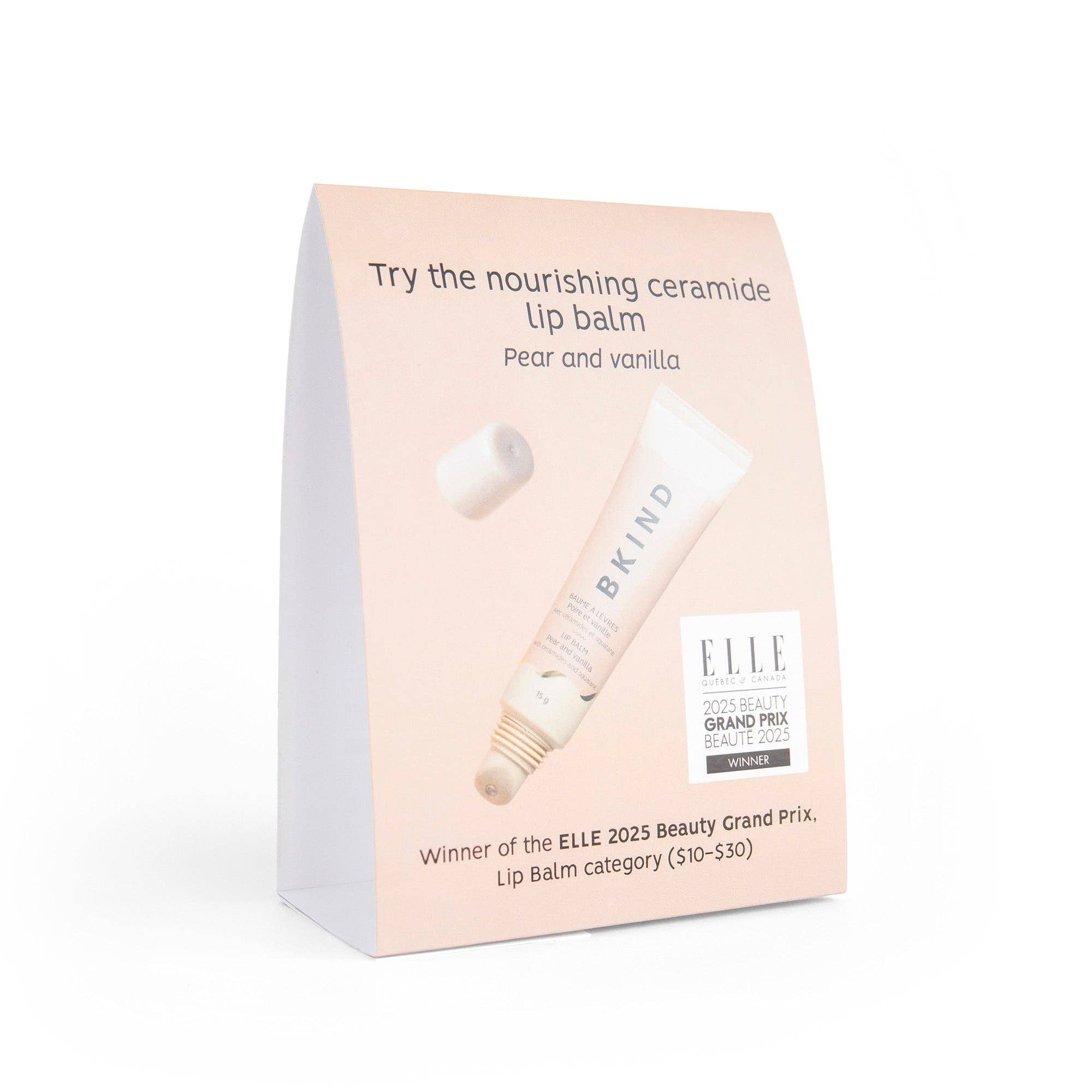 Easel Card - ELLE 2025 Beauty Grand Prix (English)
