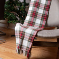 100% Cotton Plaid Throw 50x60