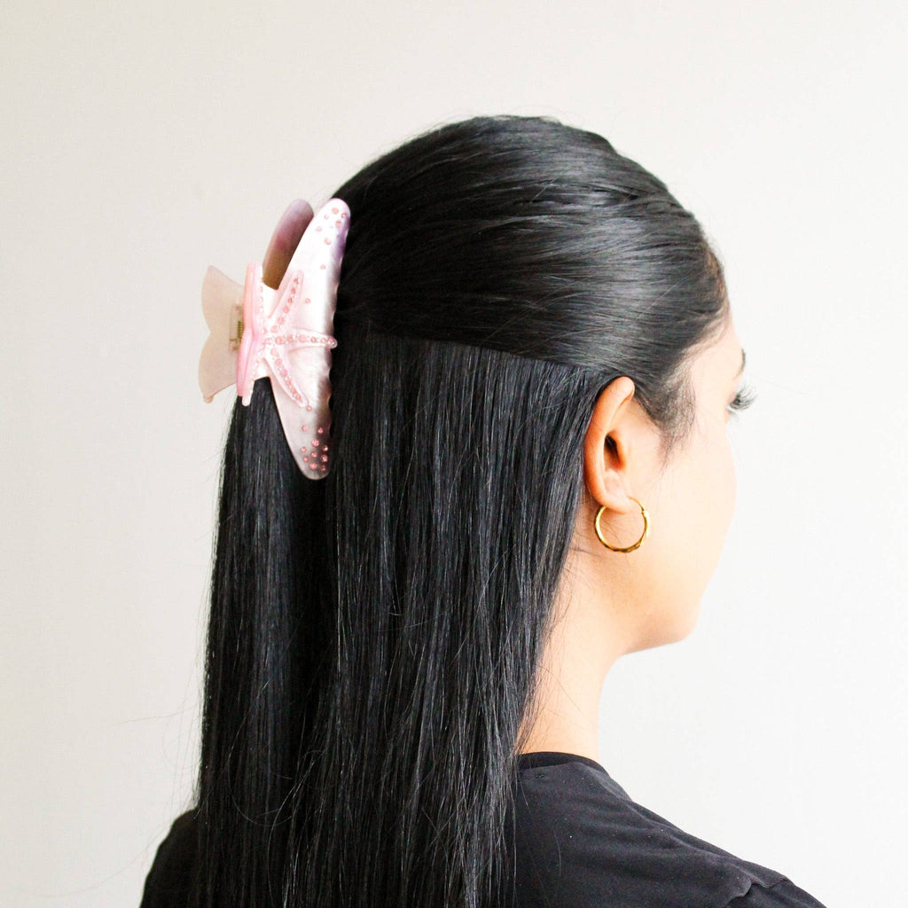 Starfish Claw Clip | Pink