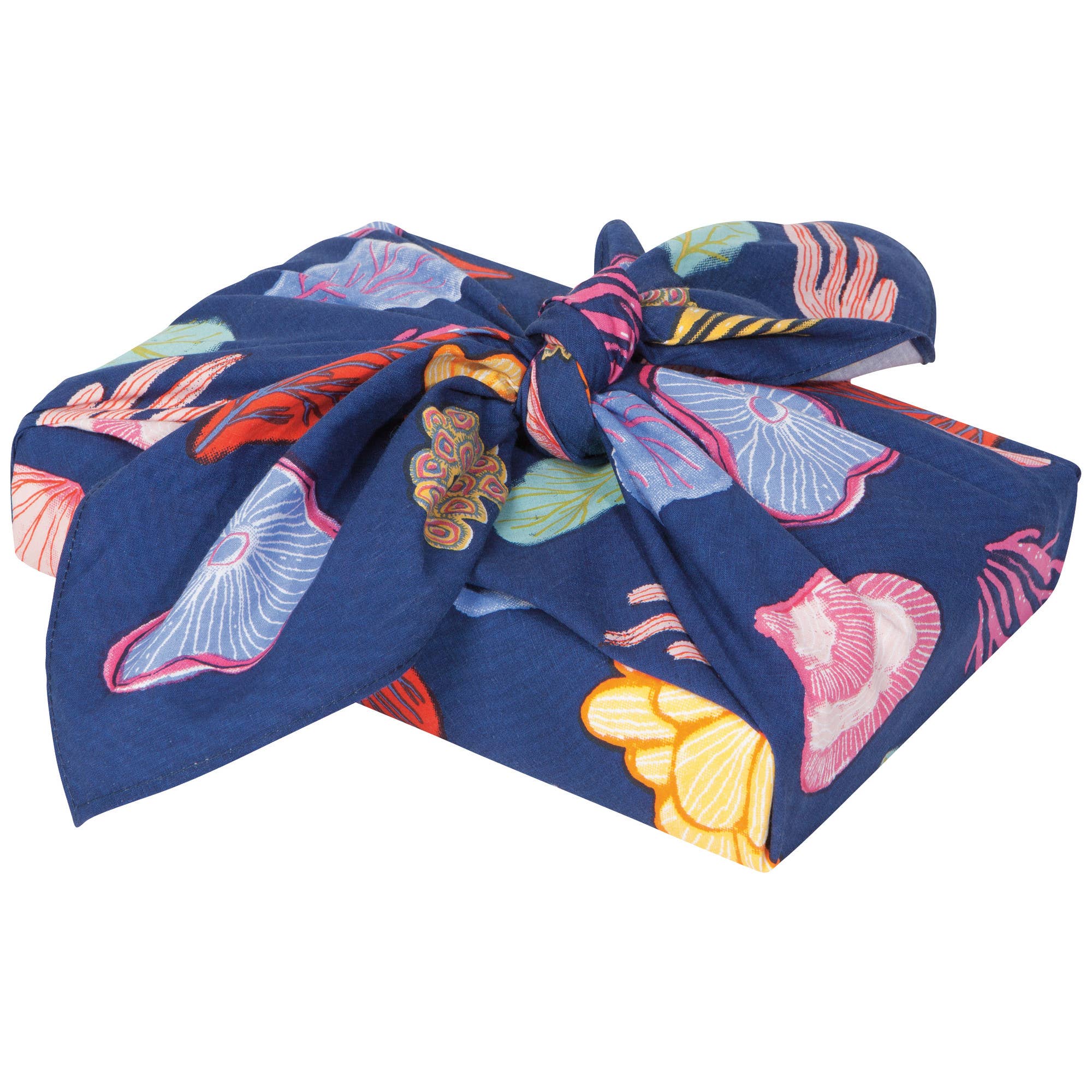 Danica Studio Neptune Reusable Gift Wrap 32 x 32 Inches