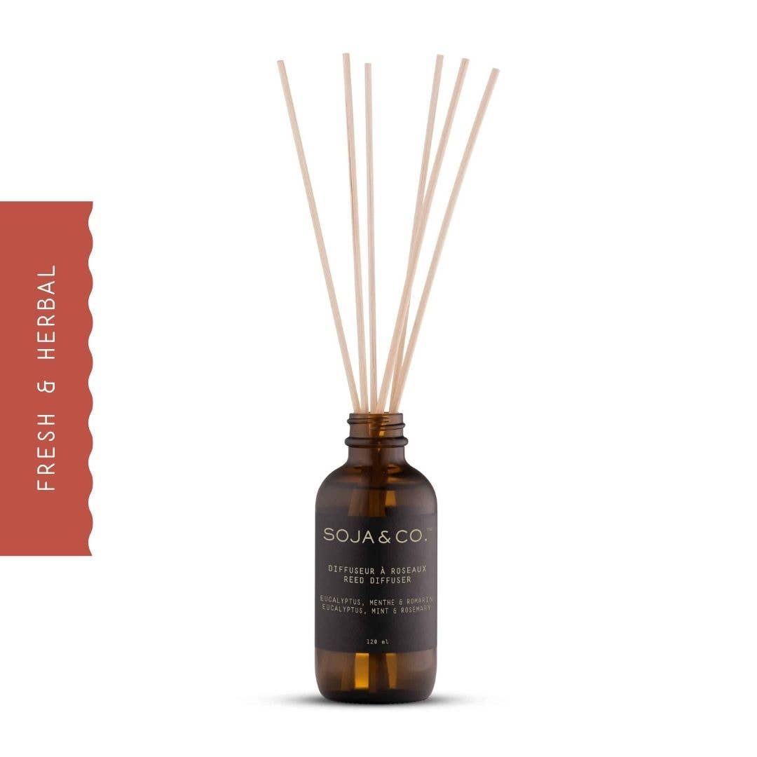 Reed Diffuser | Eucalyptus, Mint & Rosemary