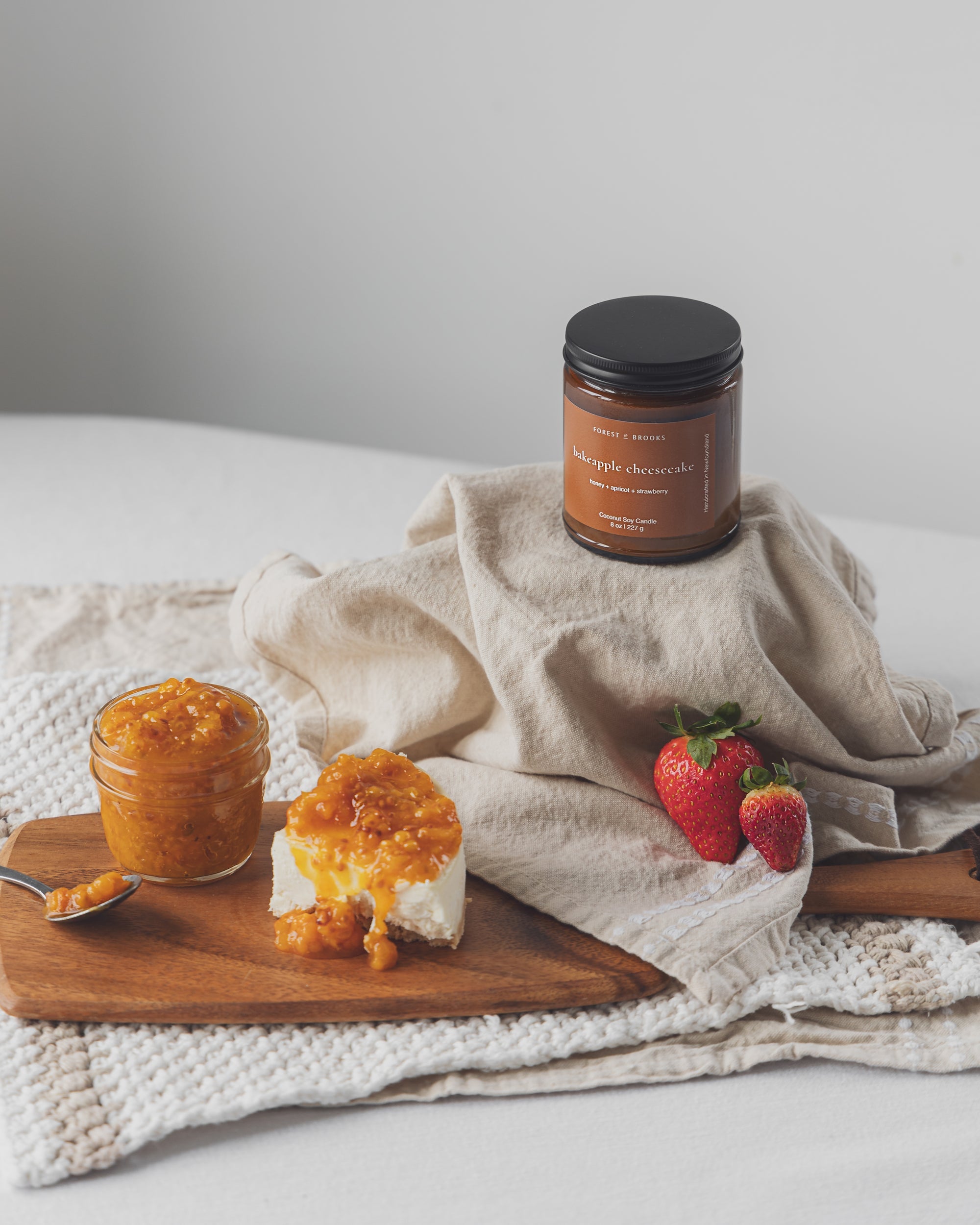 Bakeapple Cheesecake | Forest & Brooks Candle