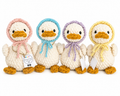 Handmade Crochet Goose with Bonnet