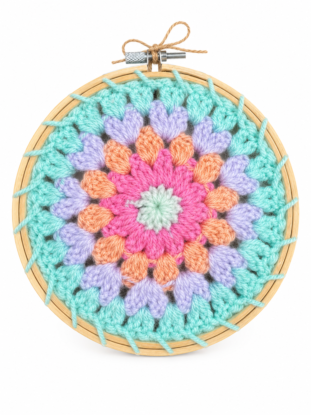 Handmade Crochet Hoop | Small (6-inch)