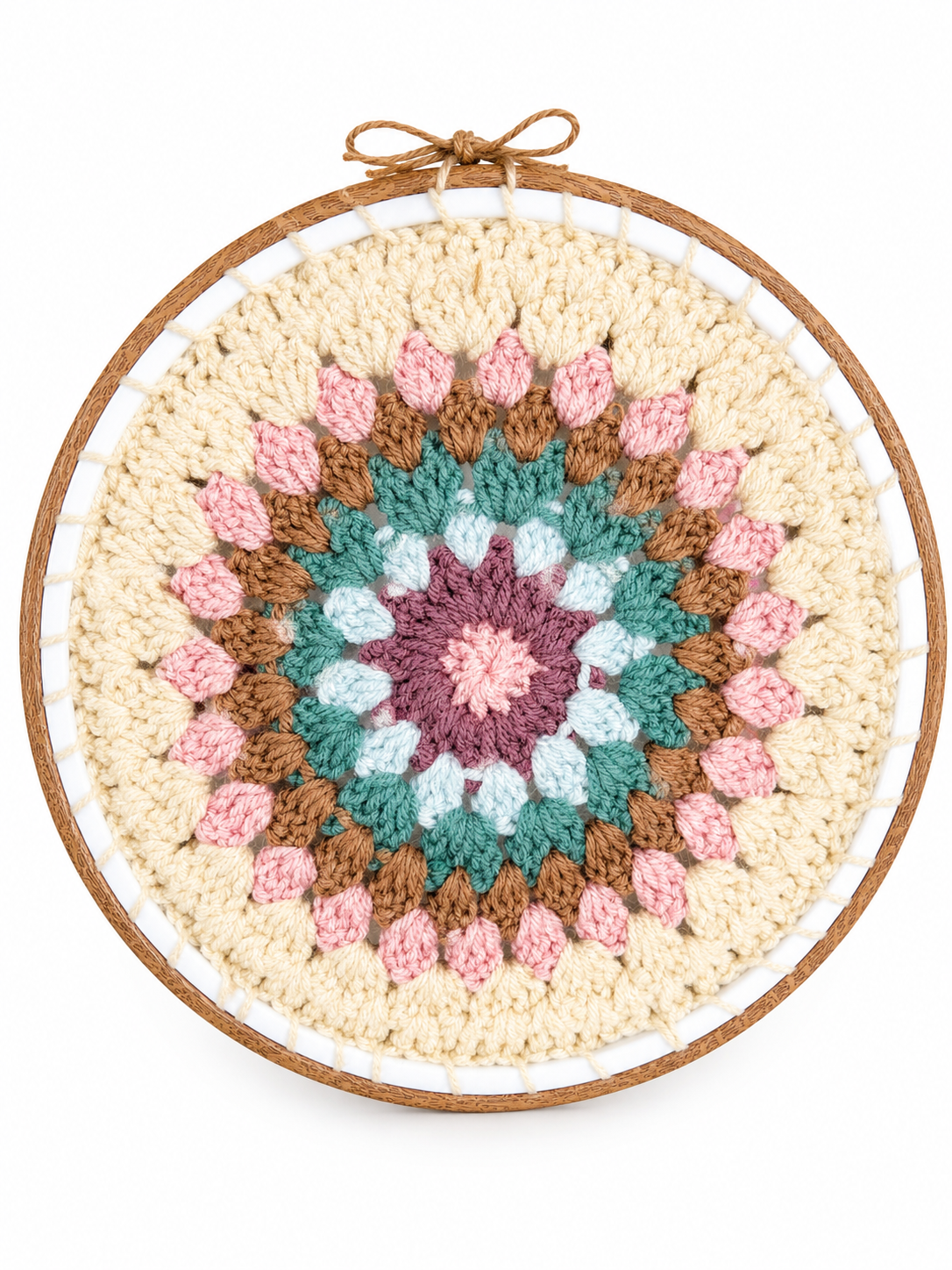 Handmade Crochet Hoop | Large (10-inch)