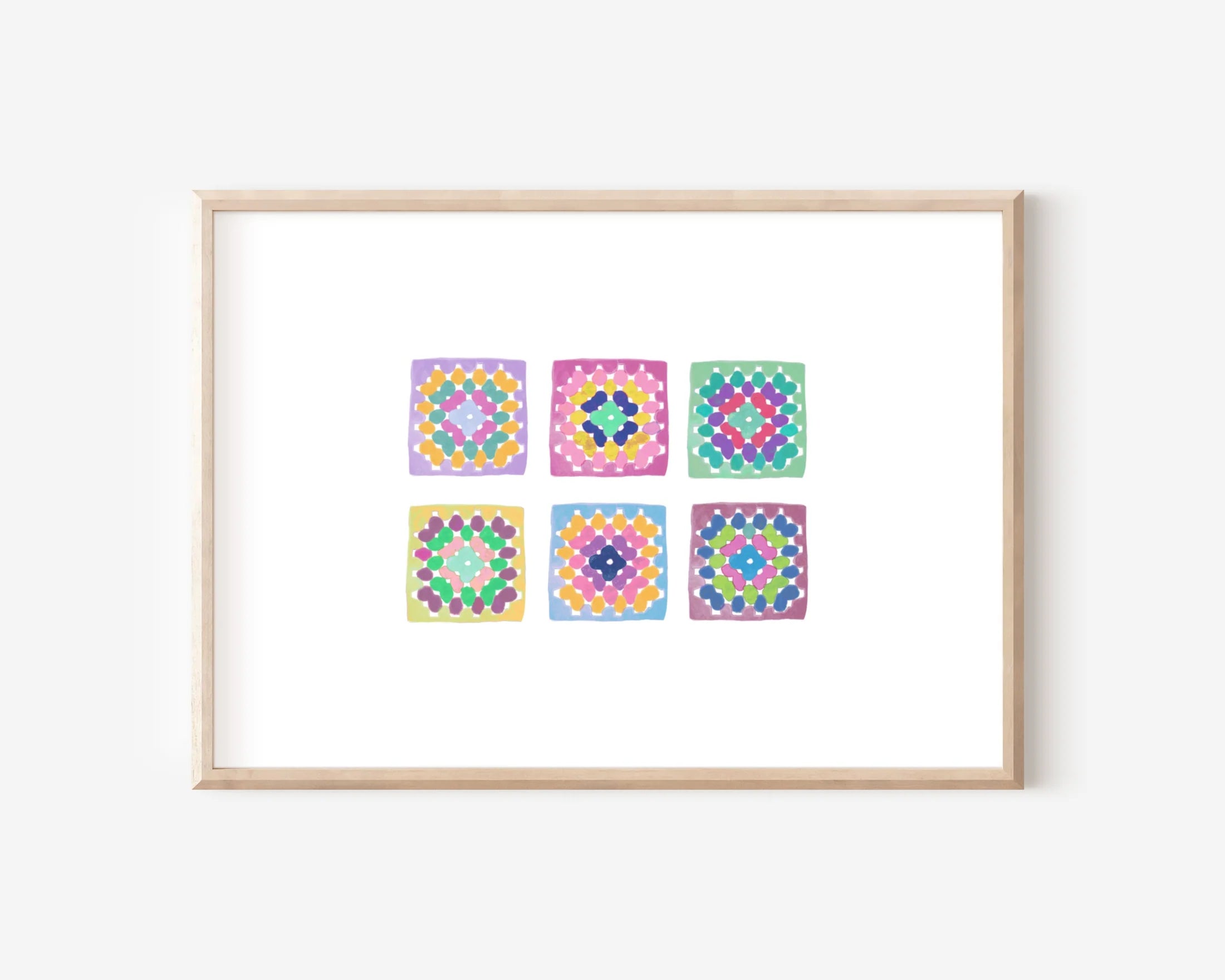 Grannysquare Fine Art Print