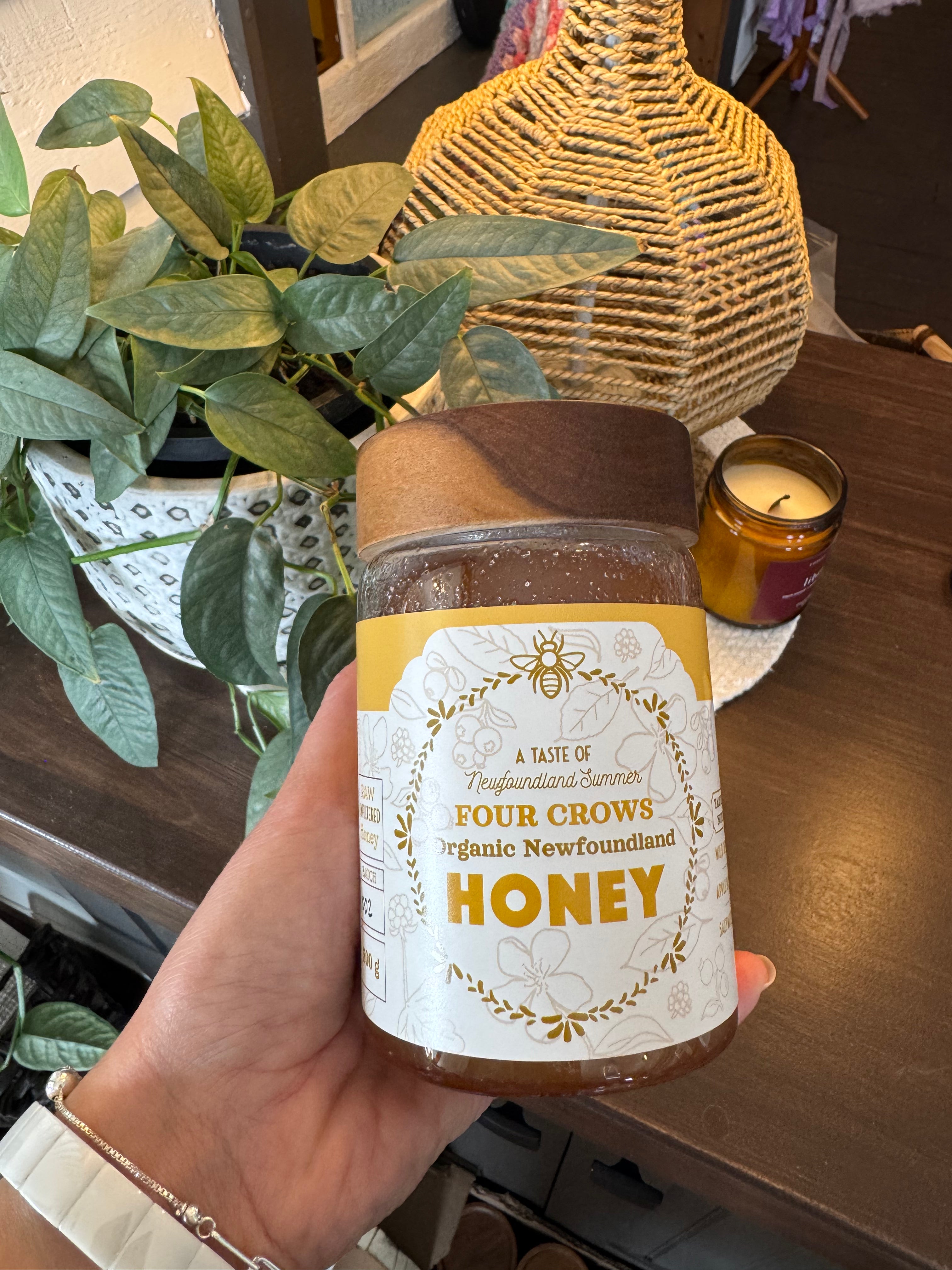 Four Crows Organic Newfoundland Honey | 500g