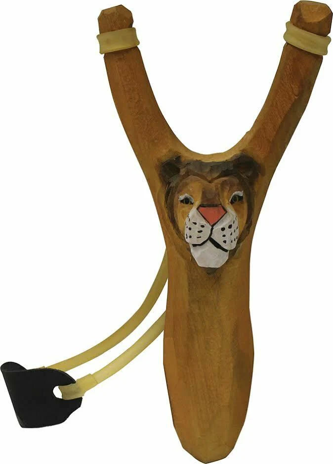 Wooden slingshot