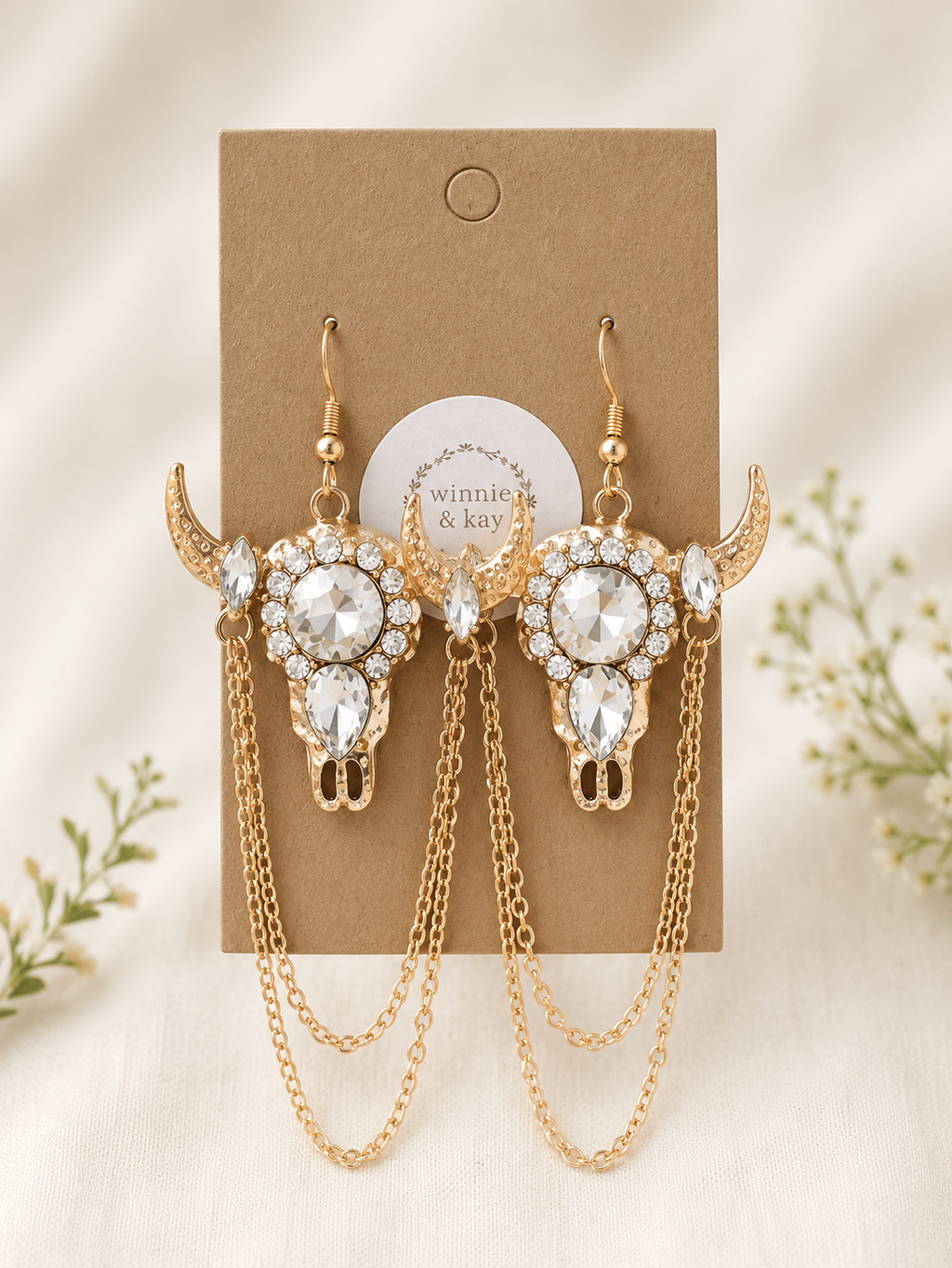Western Statement Earrings (XL)
