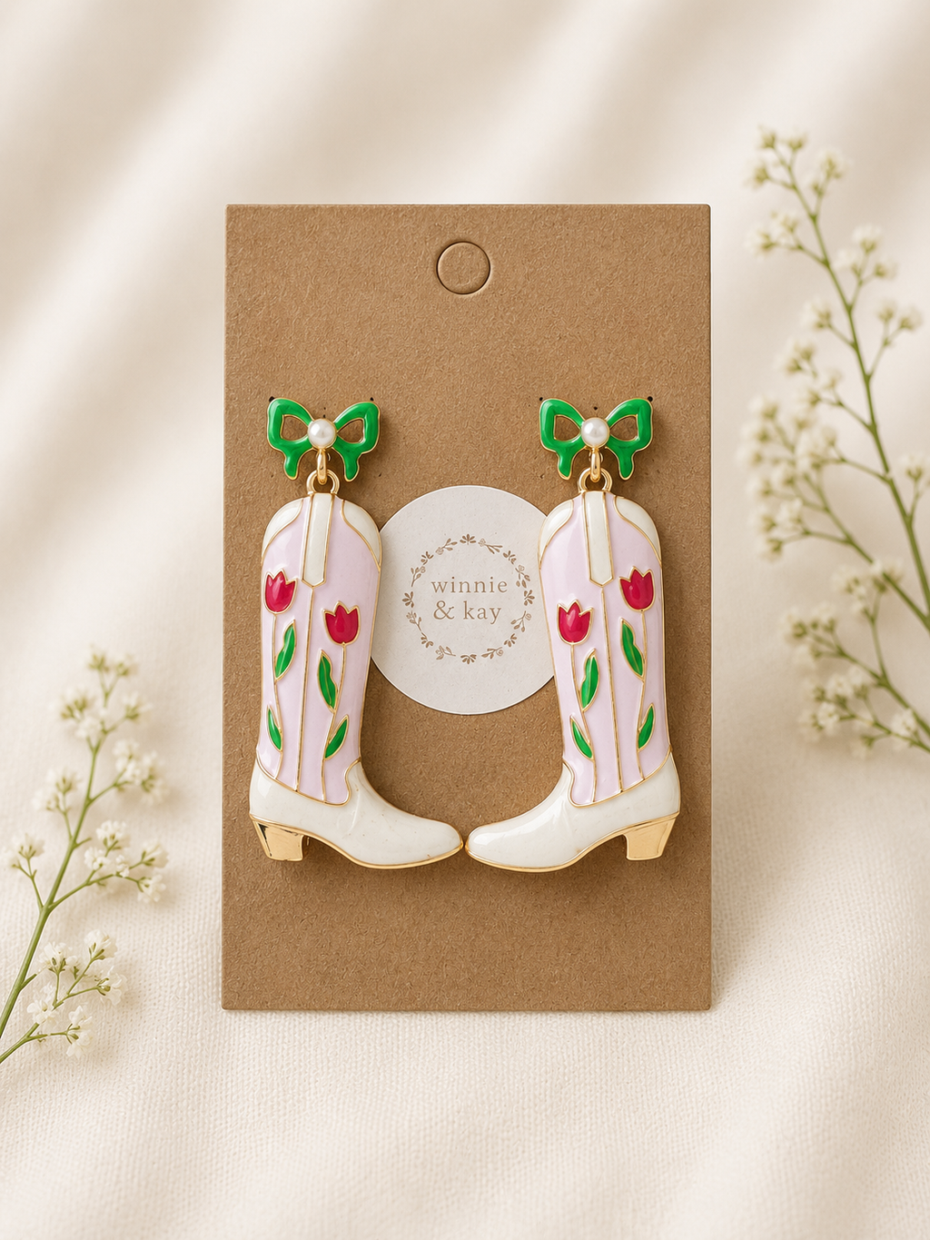 Cowboy Boot Earrings