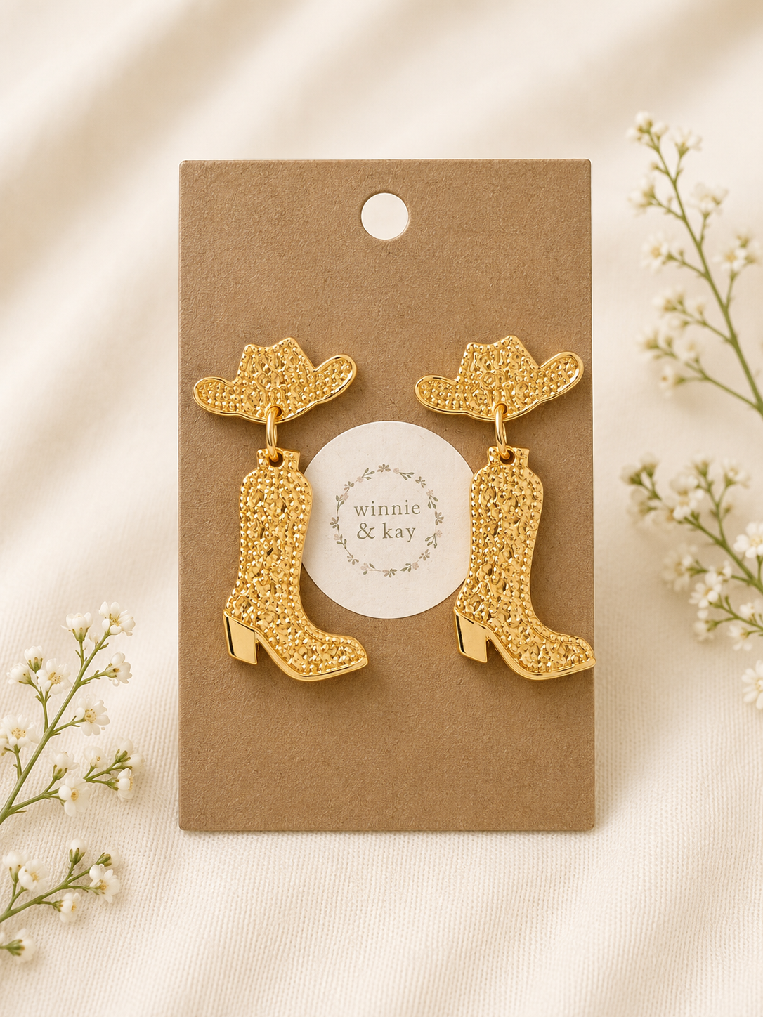 Cowboy Boot Earrings