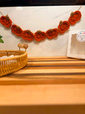 Crochet Pumpkin Garland