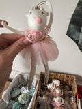 Dancing Mouse Felt Ornament