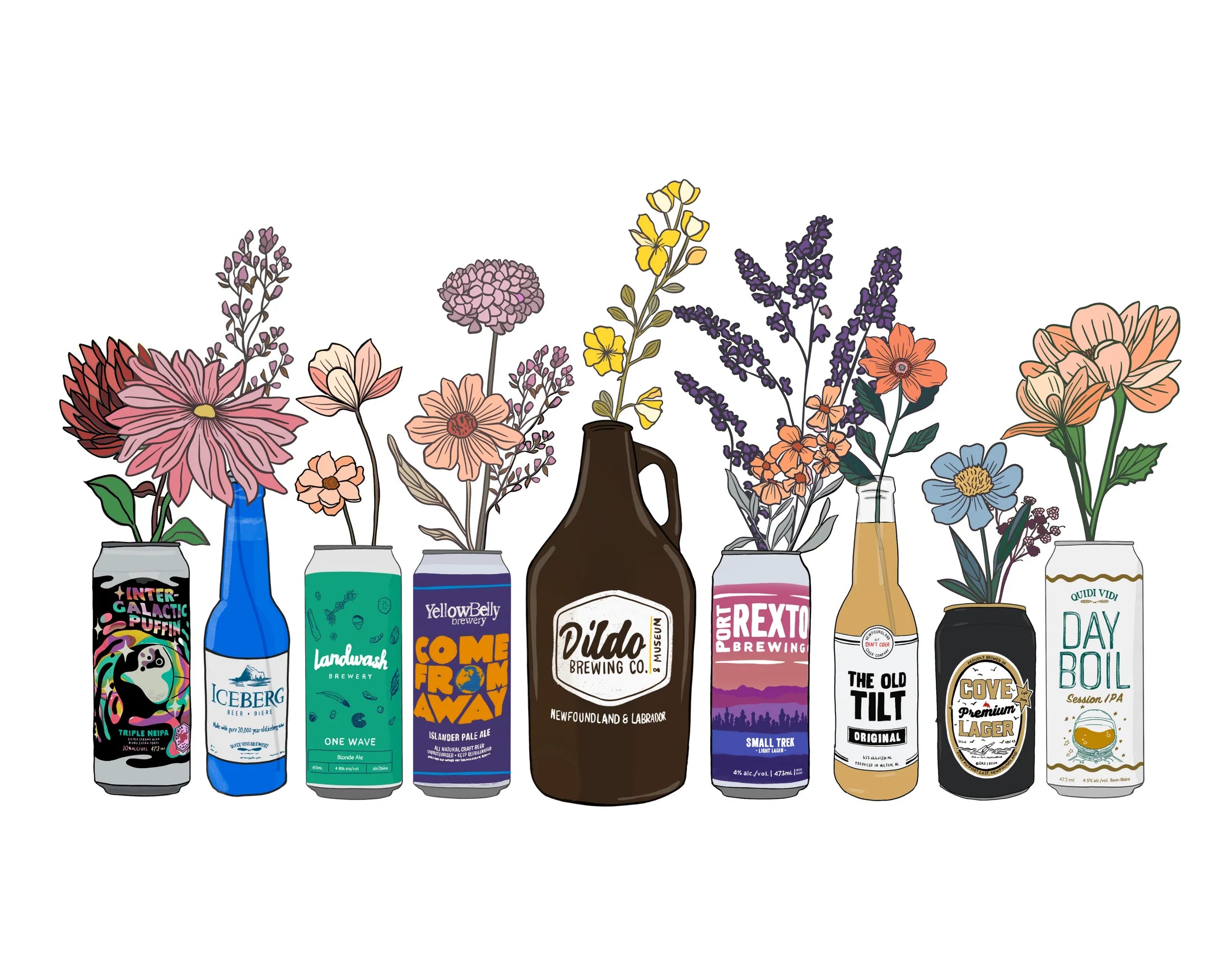 Local Brews Fine Art Print