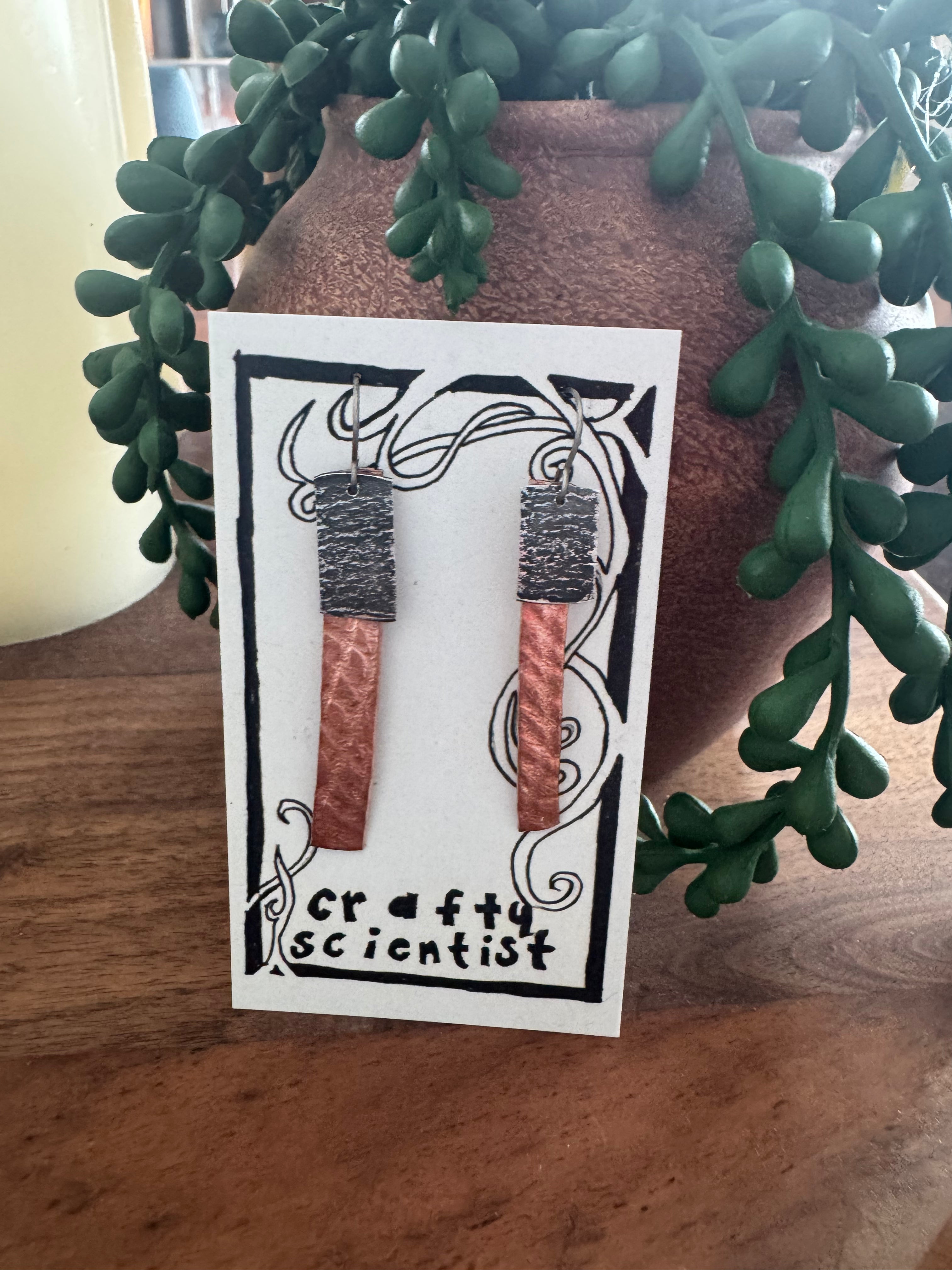 Silver and copper | Burlap