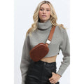 Santi Sherpa Shearling Belt Bag Fanny Pack