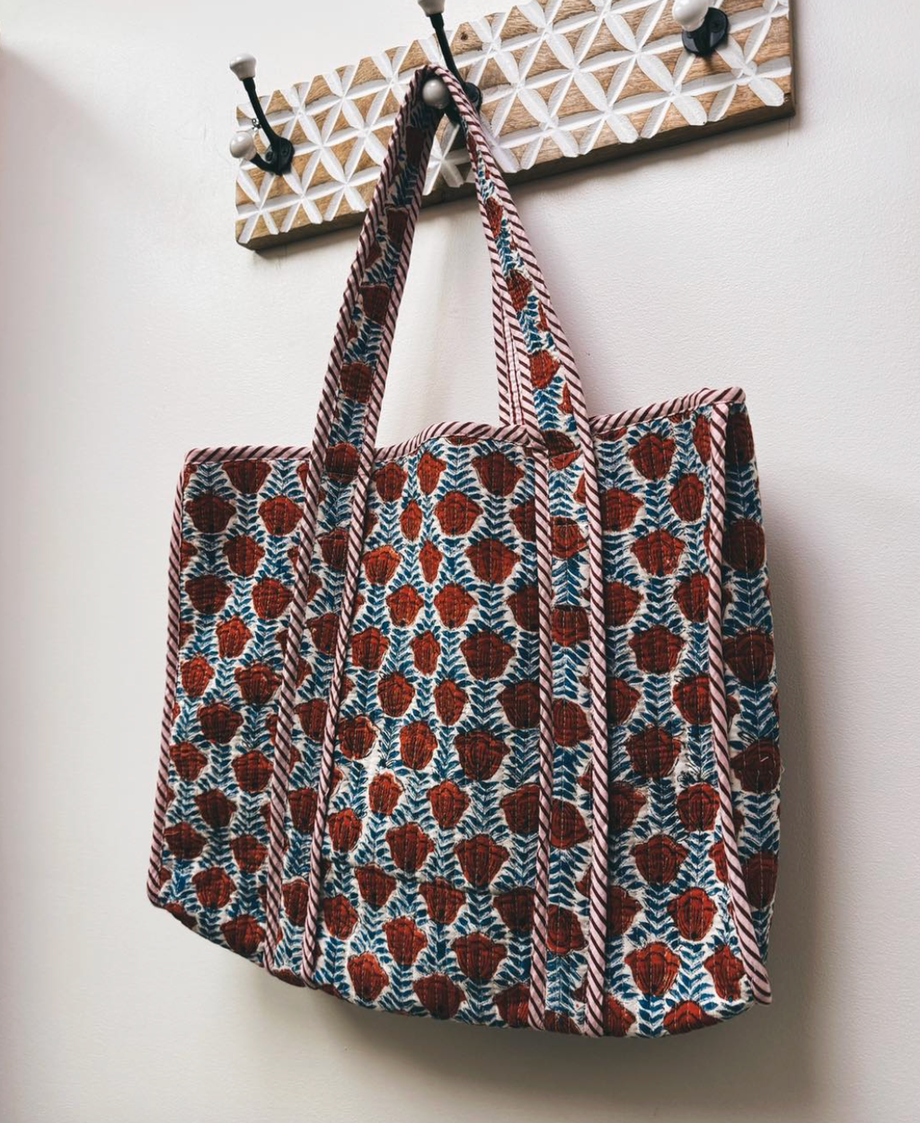 Quilted Cotton Assorted Tote Bags