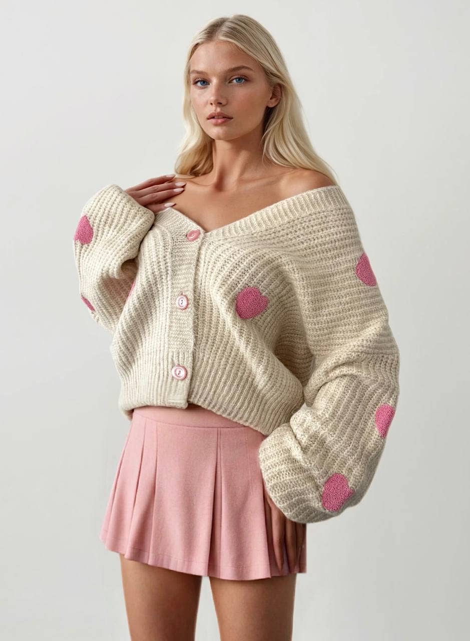 Heart Cardigan