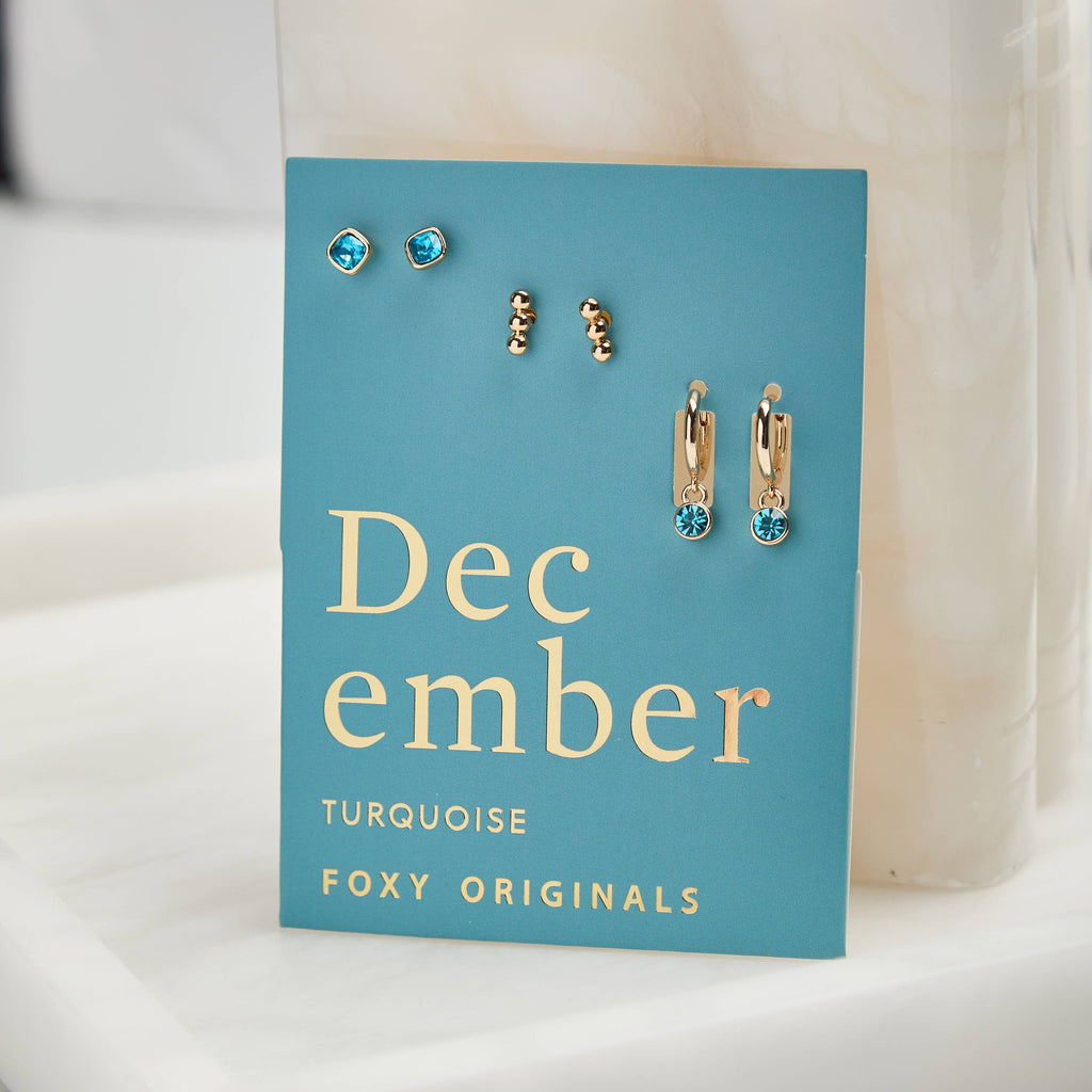 December Birthstone Mix & Match Earrings | Spring 2026