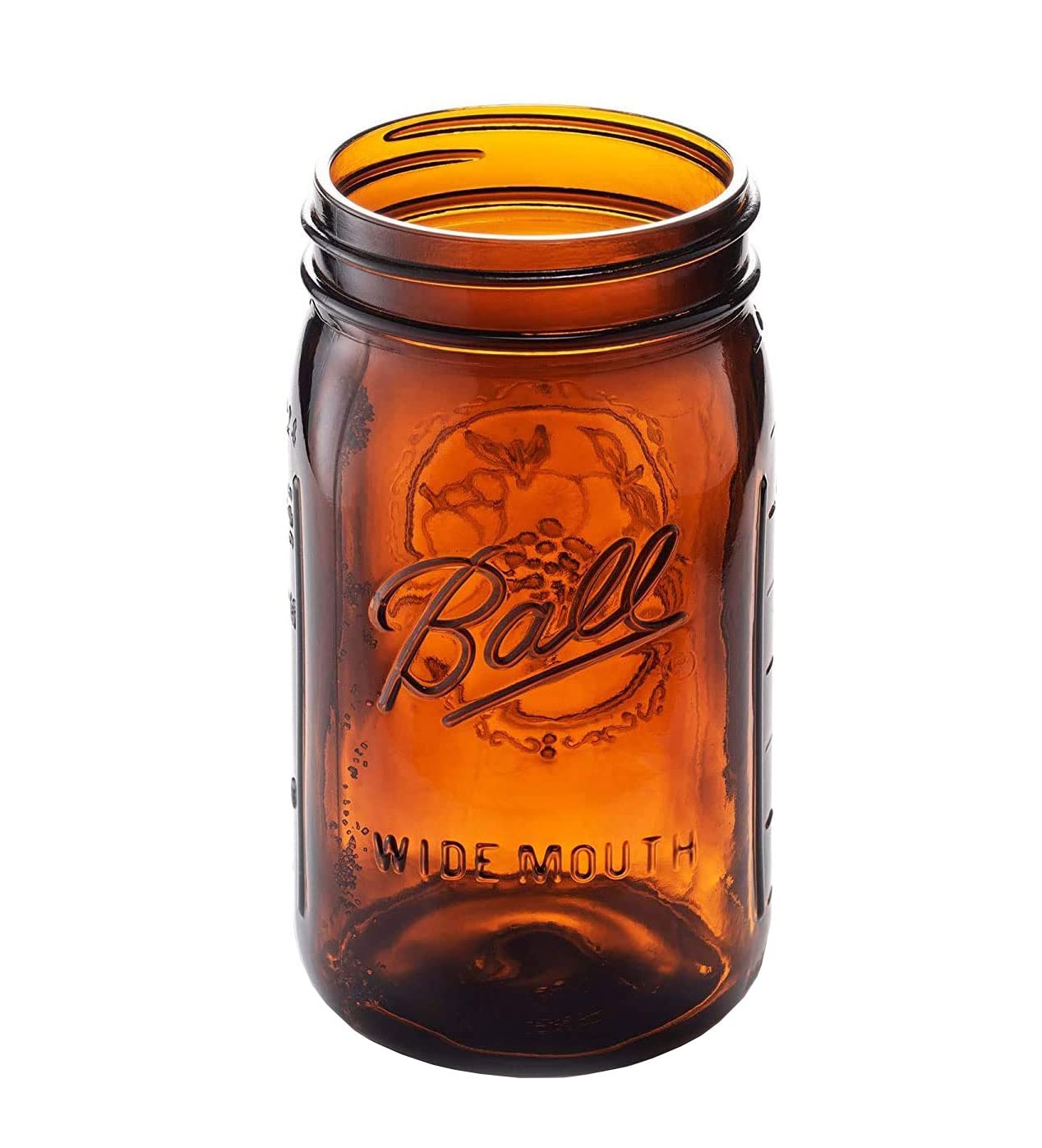 Medium Glass Diffuser Jar - Amber