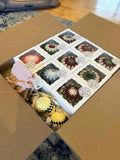 Fancy Nancy's Handmade Crochet Christmas Bulbs