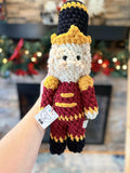 Fancy Nancy's Handmade Plush Nutcracker