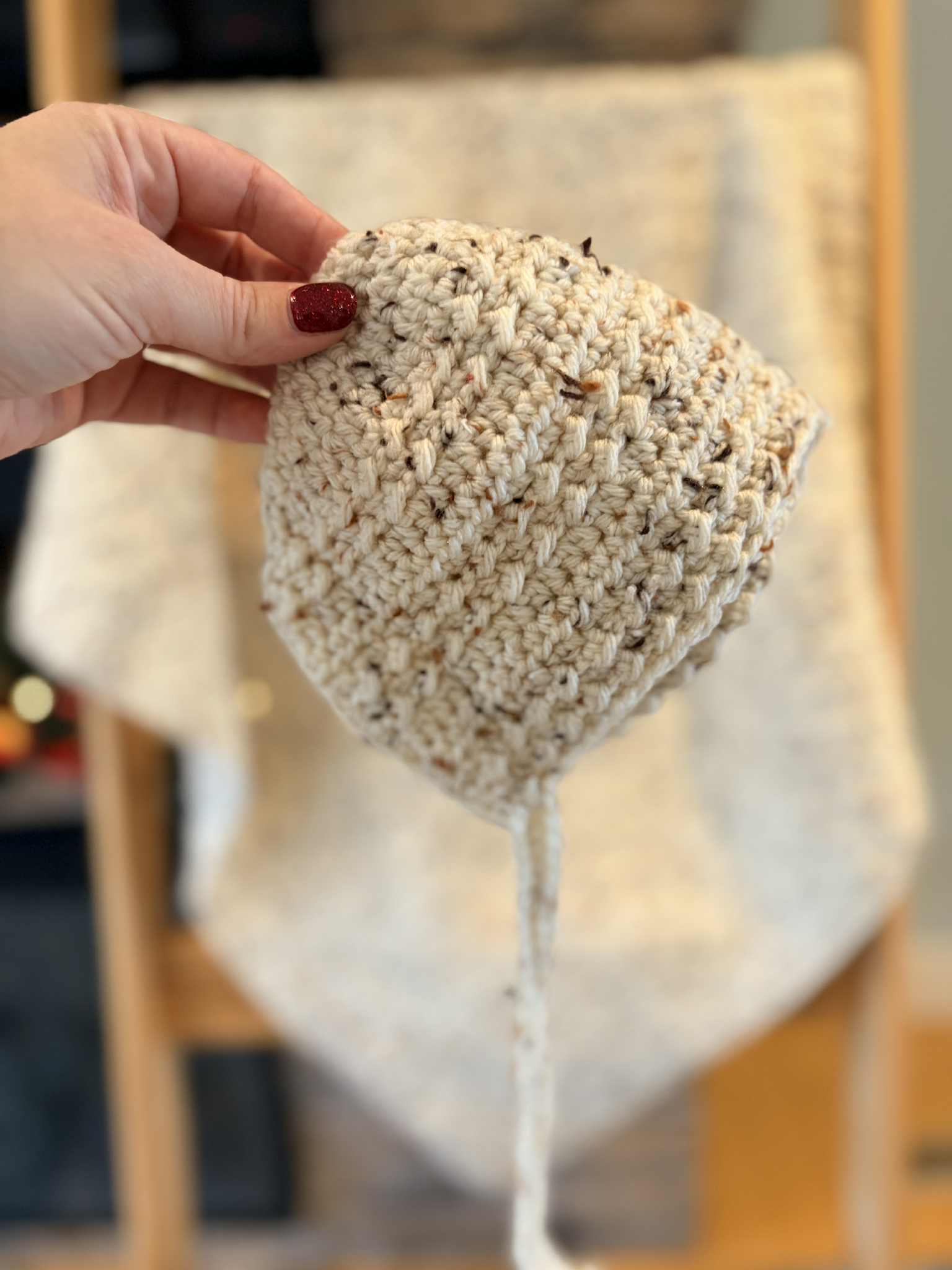 Fancy Nancy's Pink Bell Pixie Bonnet (Size: Newborn)