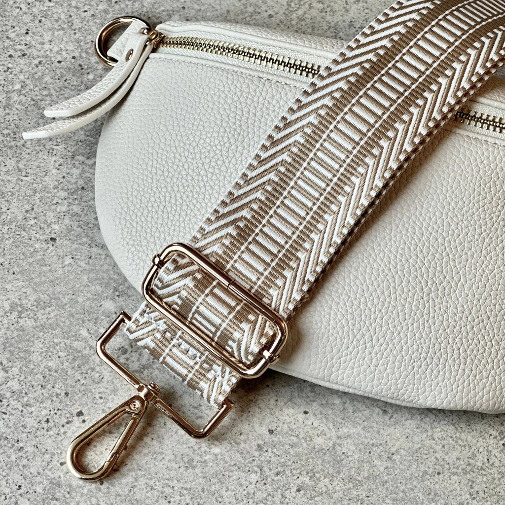 Cream Bag Strap