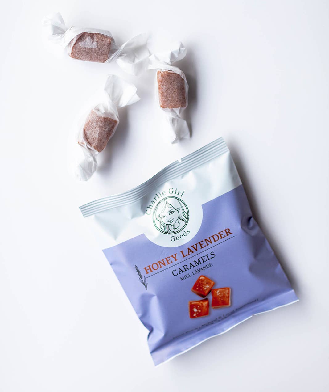 Honey Lavender Caramels