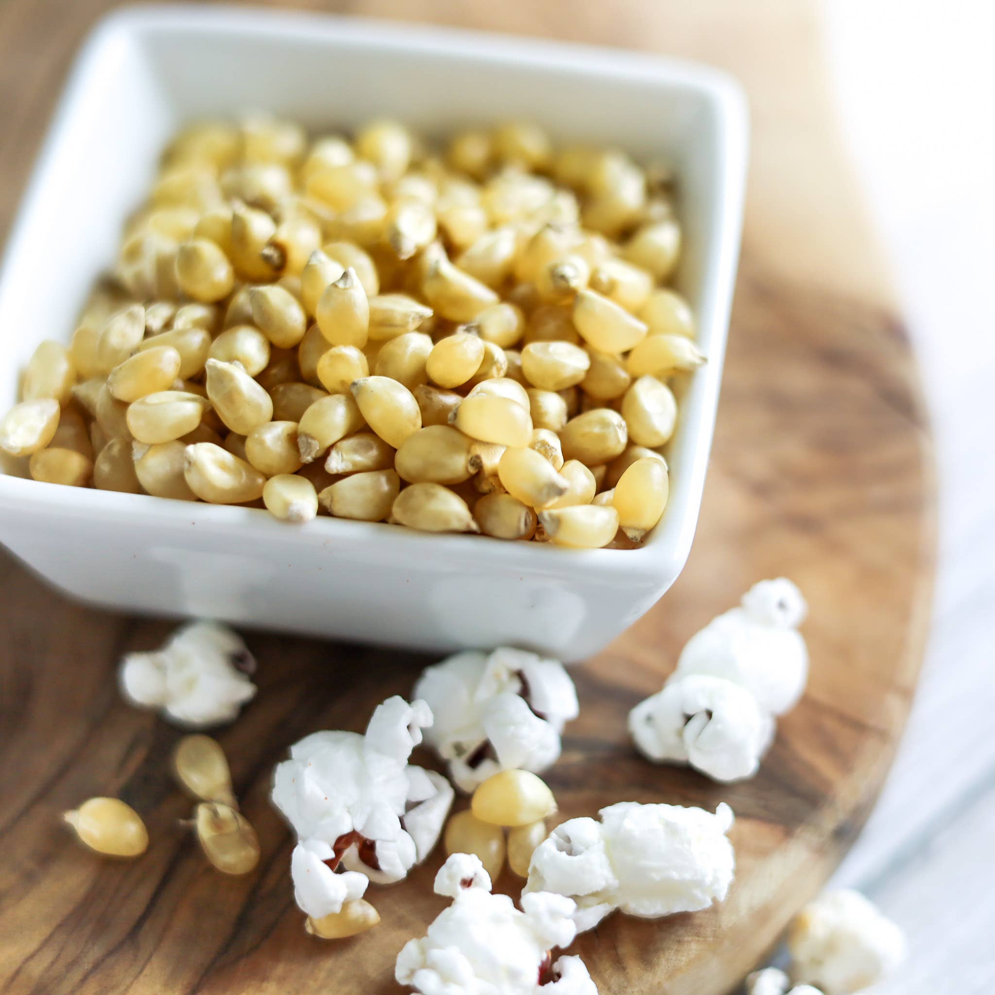 White Gold Popcorn: 400g