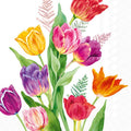 Cocktail Napkin 20pk - TULIPS